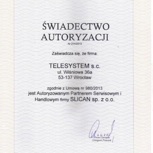 Świadectwo Telesystem